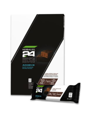 H24 ACHIEVE batony proteinowe o smaku ciastek z kawałkami czekolady, 6 sztuk