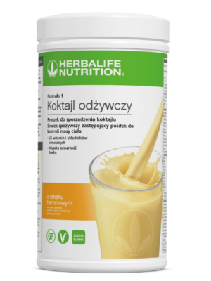 F1 Koktajl odżywczy o smaku bananowym 550 g