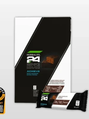 H24 ACHIEVE batony proteinowe o smaku gorzkiej czekolady, 6 sztuk