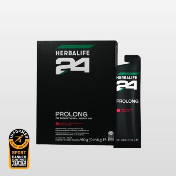 H24 Prolong - żel energetyczny, 10 saszetek