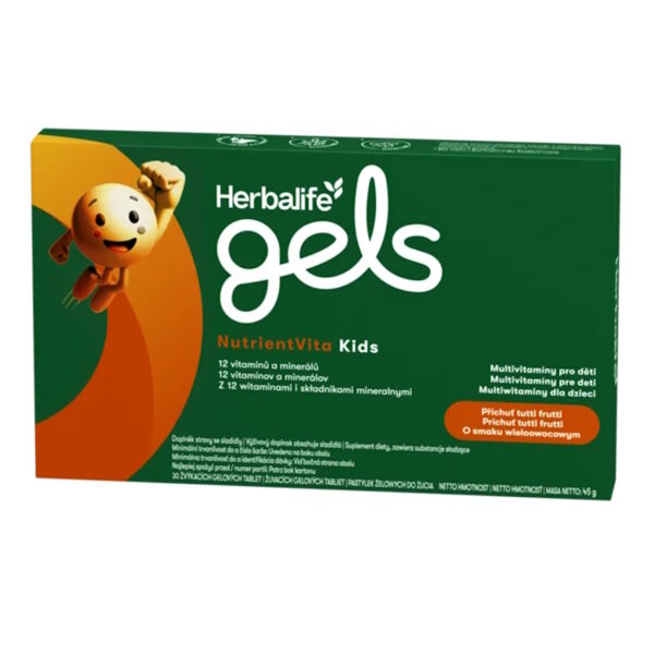 Herbalife-Gels-NutrientVita-Kids-30-pastylek Herbalife GEL NUTRIENTVITA KIDS, smak wieloowocowy