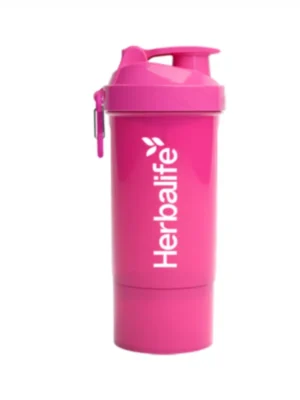 Shaker Neon Herbalife różowy, 600 ml