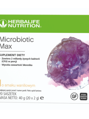 Microbiotic Max o smaku waniliowym