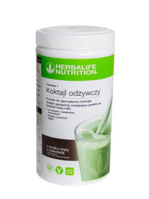 F1 Koktajl odżywczy o smaku mięty z czekoladą 550 g